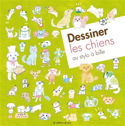 Dessiner les chiens au stylo à bille