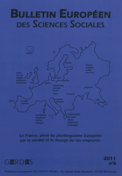 Bulletin européen des sciences sociales, n° 8. La coopération franco-germanique en matière de recherche