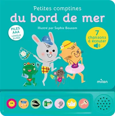 Petites comptines du bord de mer : 7 chansons à écouter