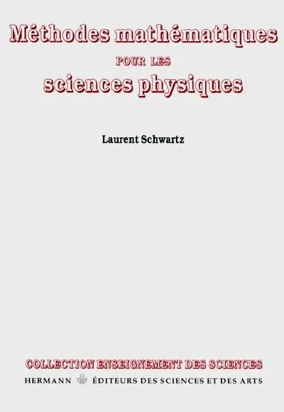 Méthodes mathématiques pour les sciences physiques