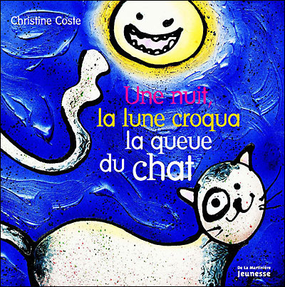 Une nuit, la lune croqua la queue du chat