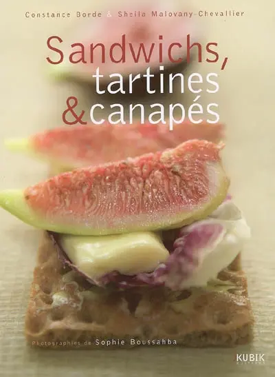 Sandwichs, tartines et canapés