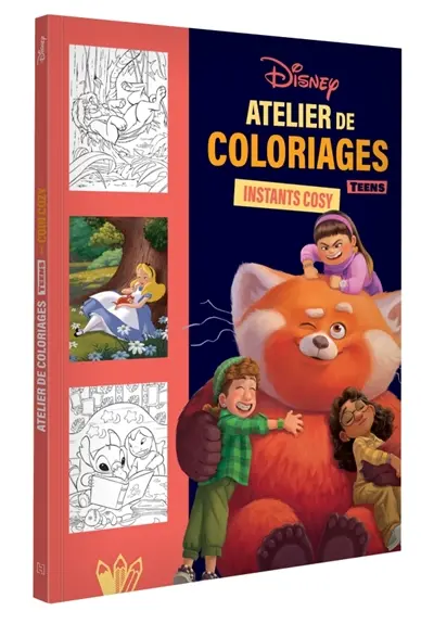 DISNEY TEENS : Atelier de coloriages : Instants cosy