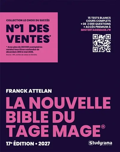 La nouvelle bible du Tage Mage : 2027