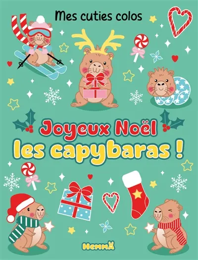 Mes cuties colos : Joyeux Noël les capybaras !