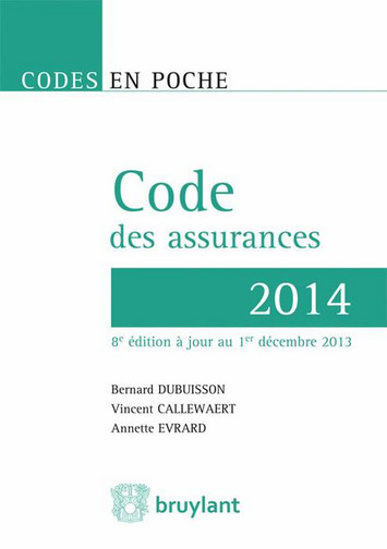 Code des assurances 2014