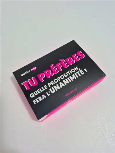 Battle box Tu préfères ? Battle box Tu préfères ?