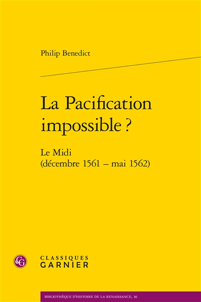 La pacification impossible...