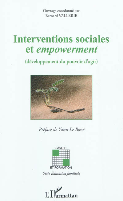 Interventions sociales et empowerment (développement du pouvoir d'agir)