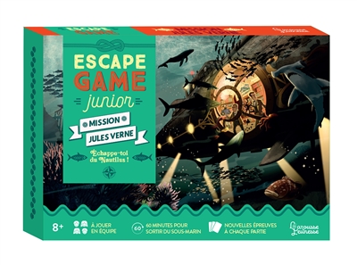 mission jules verne : escape game junior : échappe-toi du nautilus !