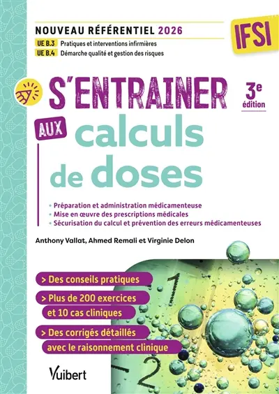 S'entraîner aux calculs de doses : IFSI, nouveau référentiel 2026