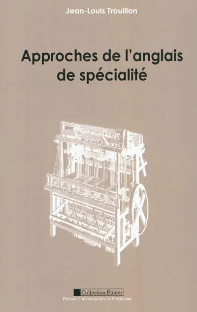 Approches de l'anglais de spécialité