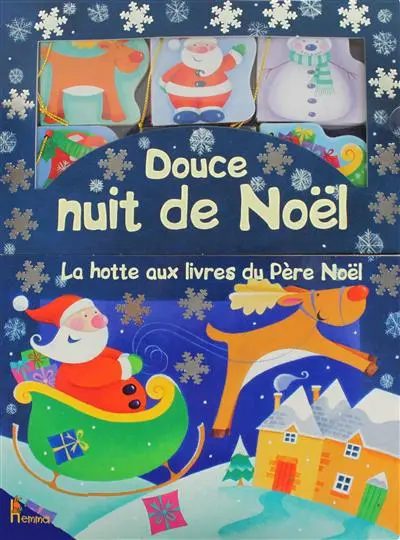 Douce nuit de Noël : la hotte aux livres du Père Noël