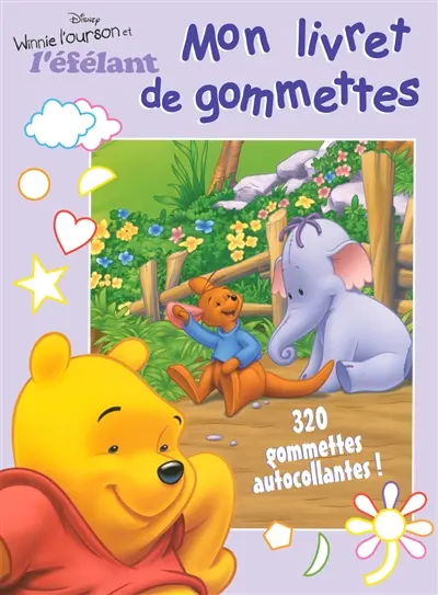 Mon livret gommettes Winnie l'ourson