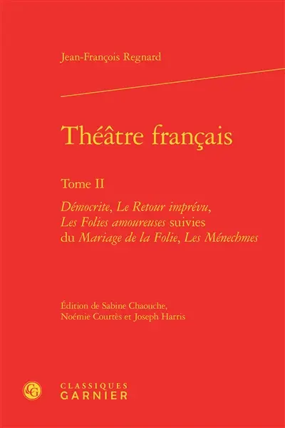 Théâtre français. Vol. 2