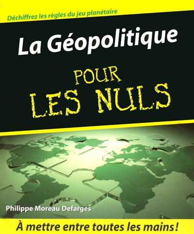 La géopolitique pour les nuls