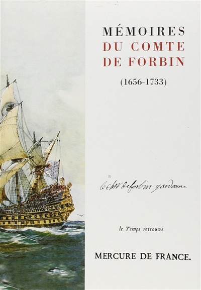 Mémoires du comte de Forbin : 1656-1733