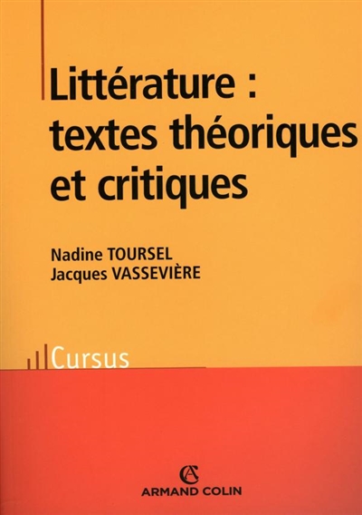 Littérature : textes théoriques et critiques