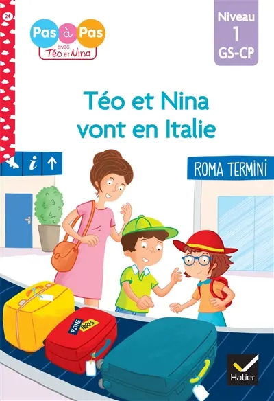 Téo et Nina vont en Italie : niveau 1, GS-CP