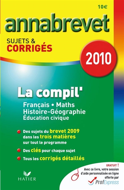 La compil' : français, maths, histoire-géographie, éducation civique