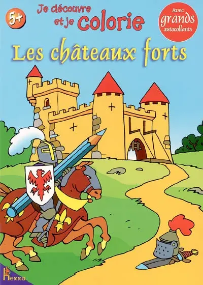 Je découvre et je colorie les châteaux forts