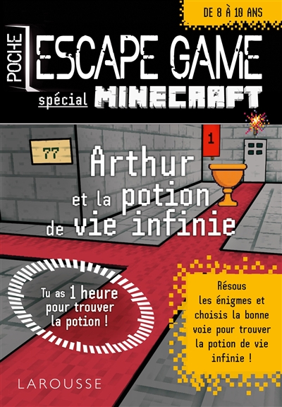 Arthur et la potion de vie infinie : spécial Minecraft