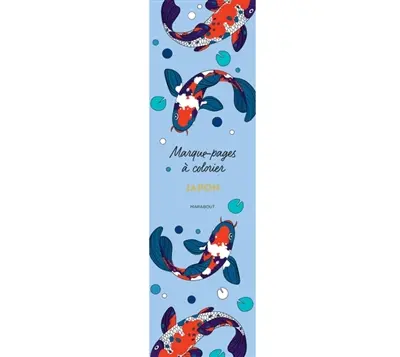 Marque-pages à colorier : Japon