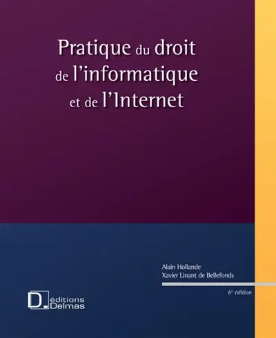 Pratique du droit de l'informatique