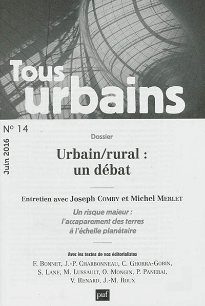 Tous urbains, n° 14. Urbain-rural : un débat