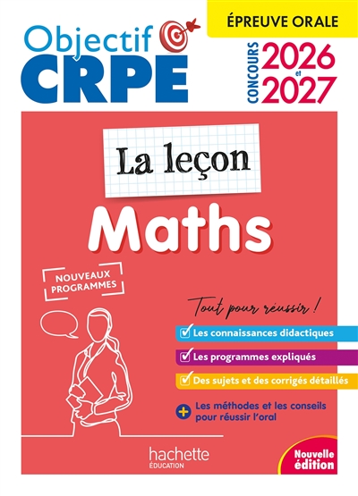 Maths, la leçon : épreuve...