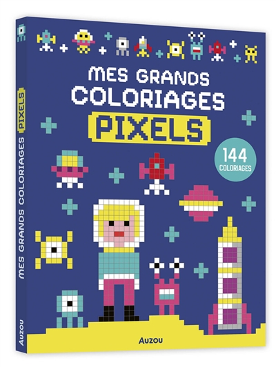 Mes grands coloriages pixels