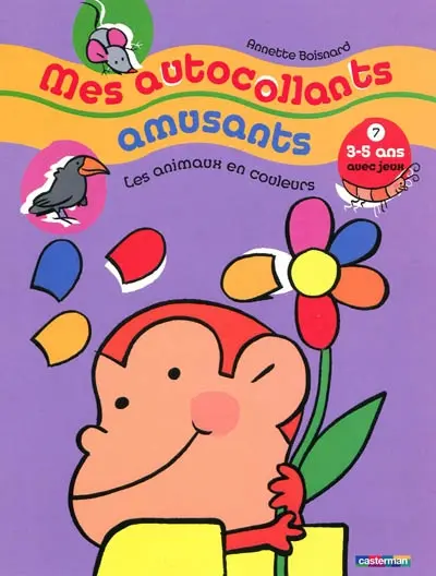 Les animaux en couleurs : 3-5 ans avec jeux