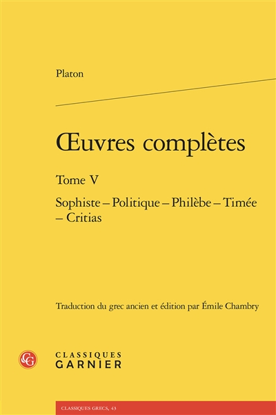 Oeuvres complètes. Vol. 5