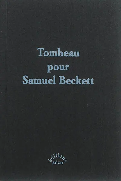 Tombeau pour Samuel Beckett