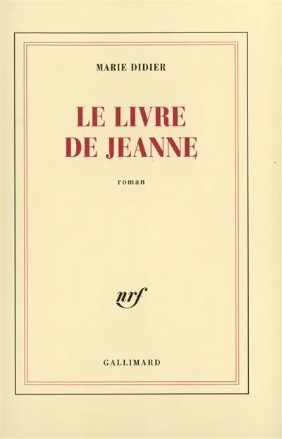 Le livre de Jeanne