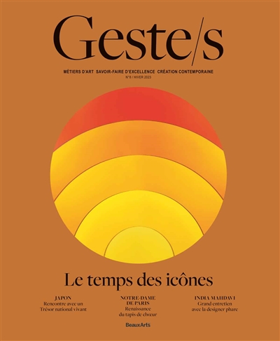 Geste.s, n° 8. Le temps des icônes