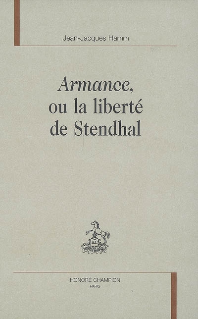 Armance ou La liberté de Stendhal