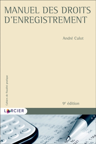 Manuel des droits d'enregistrement