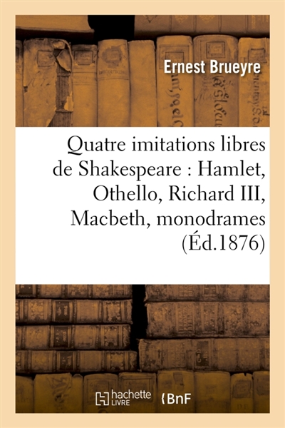 Quatre imitations libres de...