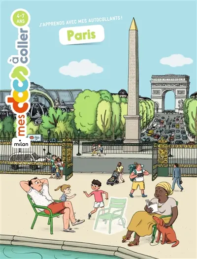 Paris : j'apprends avec mes autocollants !