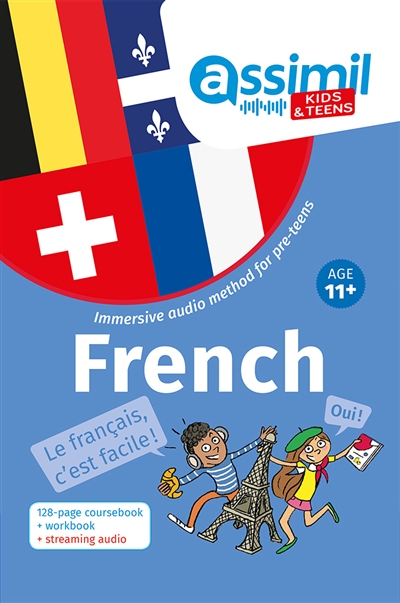 French : immersive audio method for pre-teens : age 11+