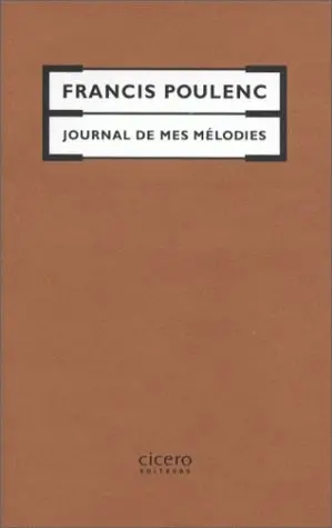 Journal de mes mélodies