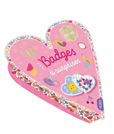 Badges à surprises : best friends : 2 créations