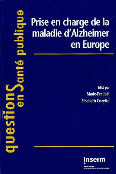Prise en charge de la maladie d'Alzheimer en Europe