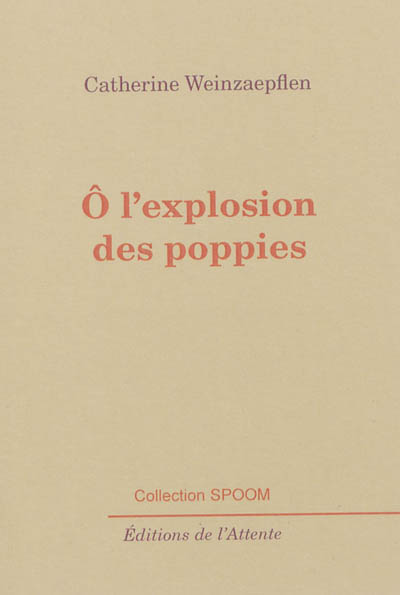 Ô l'explosion des poppies