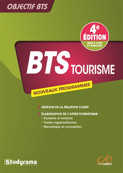 BTS tourisme : nouveaux...