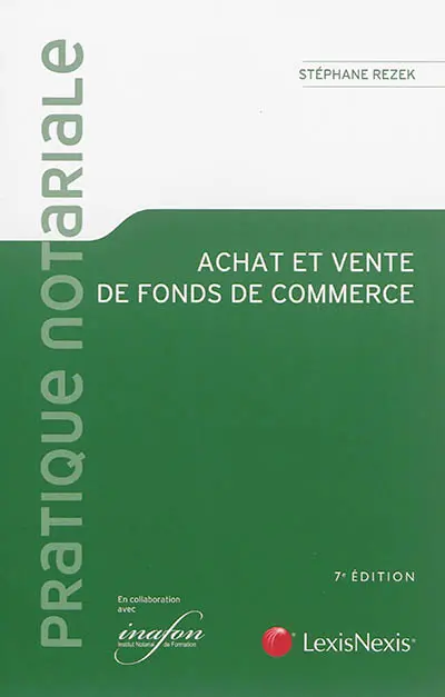 Achat et vente de fonds de commerce