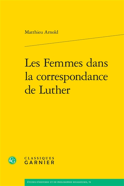 Les femmes dans la correspondance de Luther