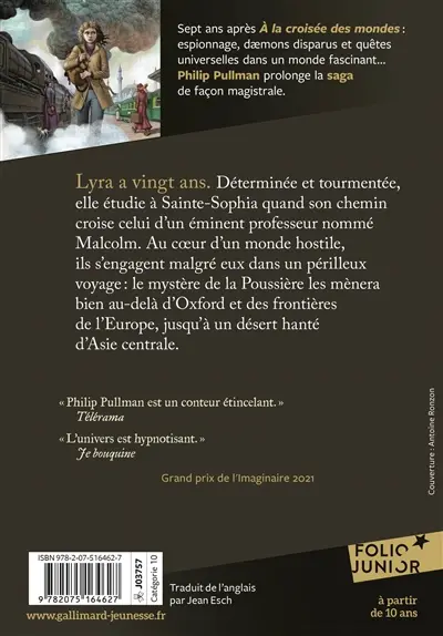 La trilogie de la poussière. Vol. 2. La communauté des esprits