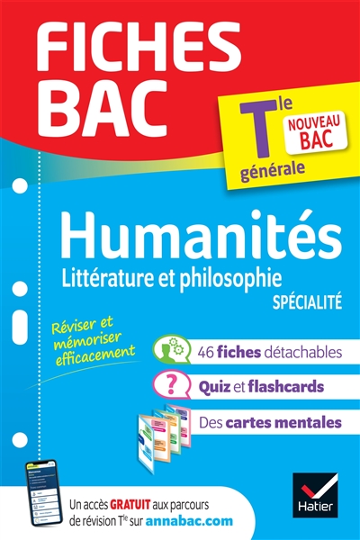 Humanités, littérature et philosophie spécialité, terminale : bac 2023